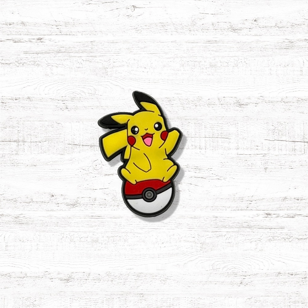 👟(6/$15) New Pokemon Shoe Charms for Crocs Croc Charms! Pikachu Charms